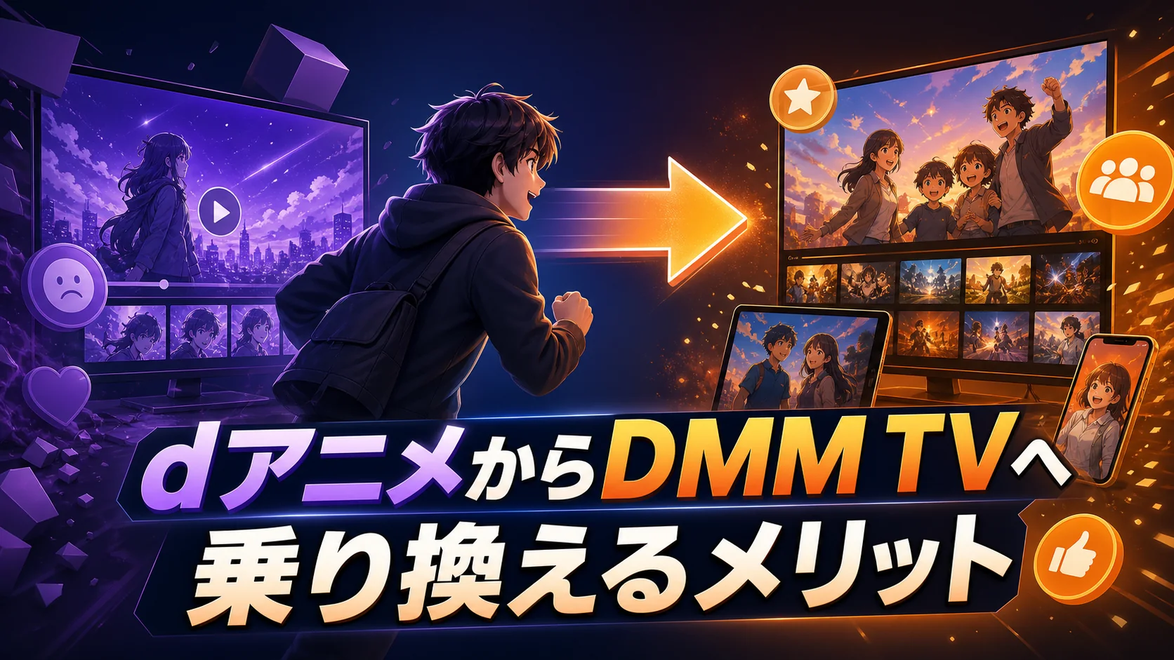 dアニメストアからDMM TVへ乗り換えるメリット 2026年版