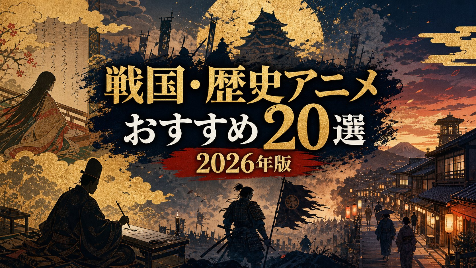 戦国・歴史アニメおすすめ20選 2026年版